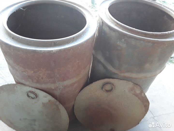 Емкость для хранения металл, бочки советские