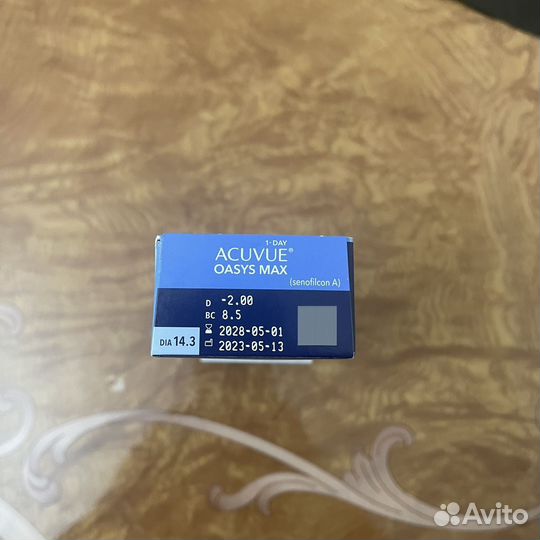 Линзы acuvue oasys -2