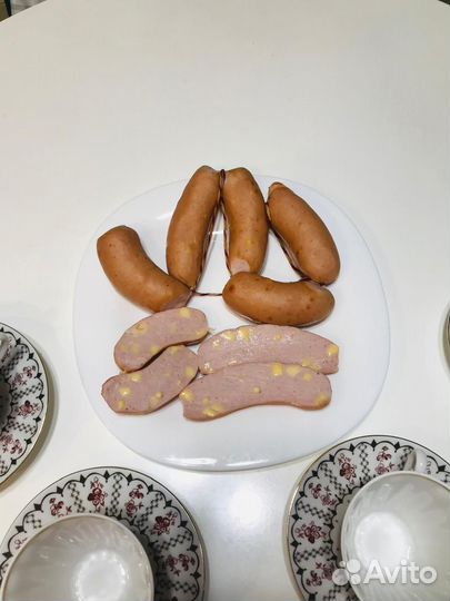 Сардельки с сыром