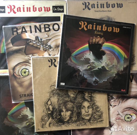 Rainbow виниловые пластинки фирменные