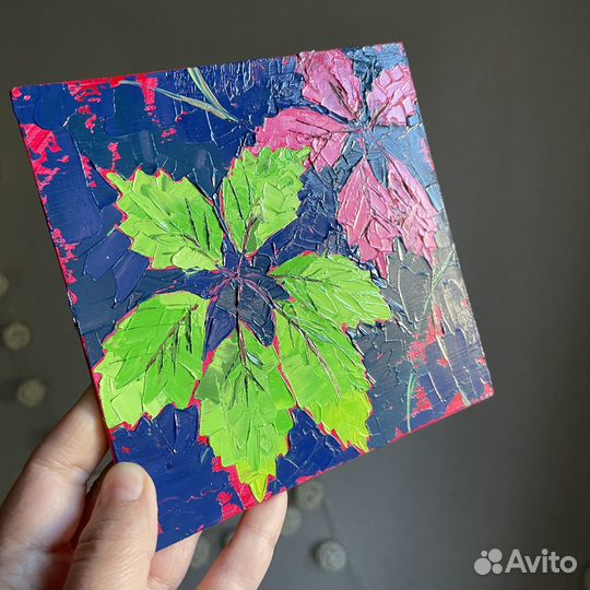 Миниатюра маслом 