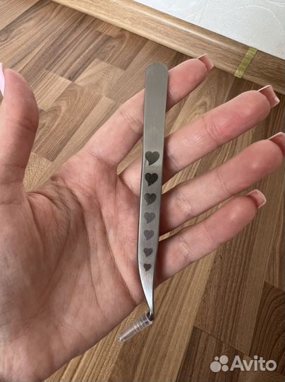 Пинцет для наращивания ресниц