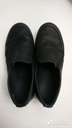 Туфли слипоны ecco 37 оригинальные