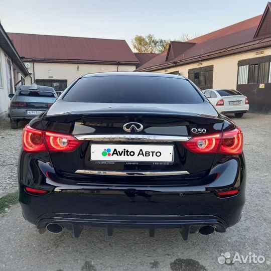 Infiniti Q50 2.0 AT, 2015, 170 000 км