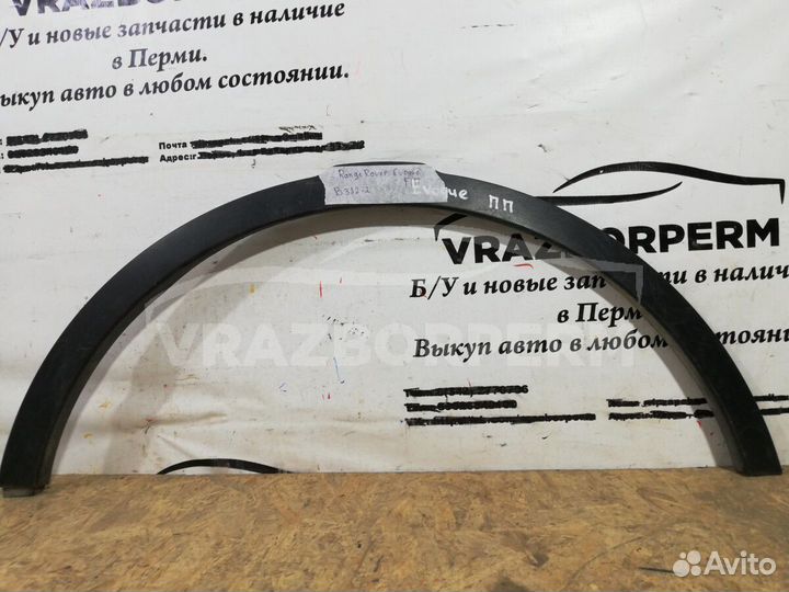 Накладка на крыло Land Rover Range Rover