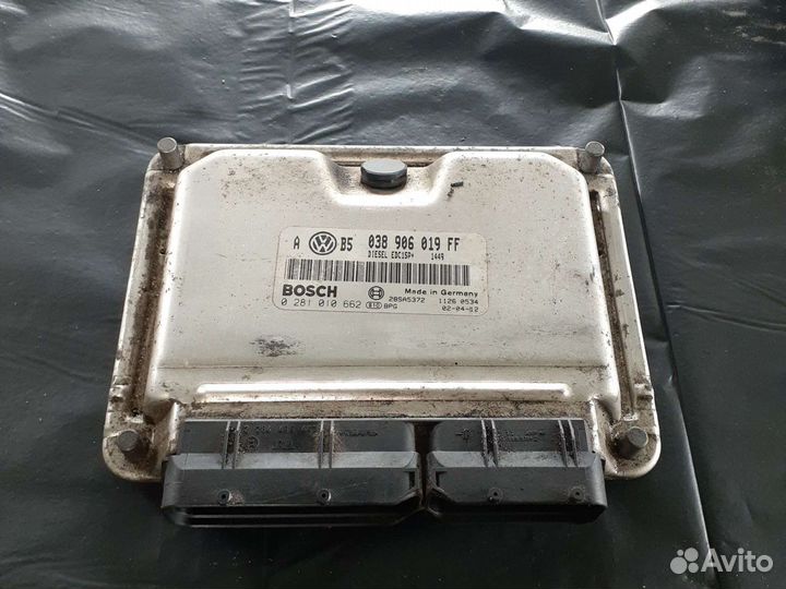 Эбу двигателя VW Golf 4 1.9 TDI
