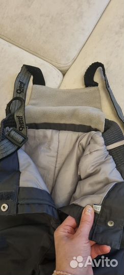 Зимний комбинезон штаны 128