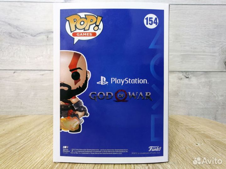 Фигурка Funko Pop Кратос - Kratos №154 God of War