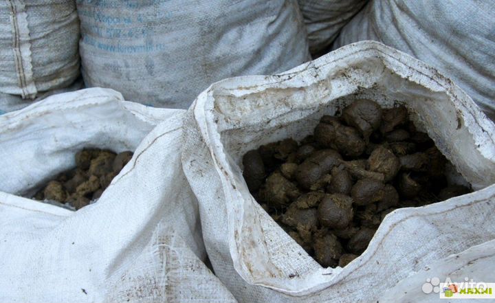 Конский навоз, плодородная смесь, перегной