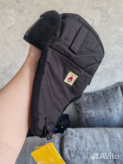 Шапка ушанка мужская новая