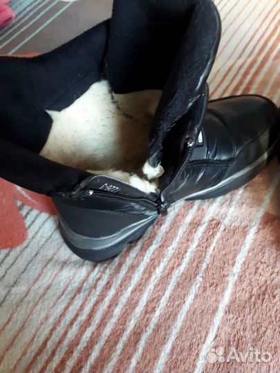 Ботинки дутики зимние р.37