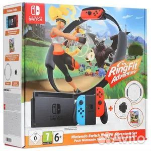 Nintendo Switch 32 GB + Ring Fit Adventure