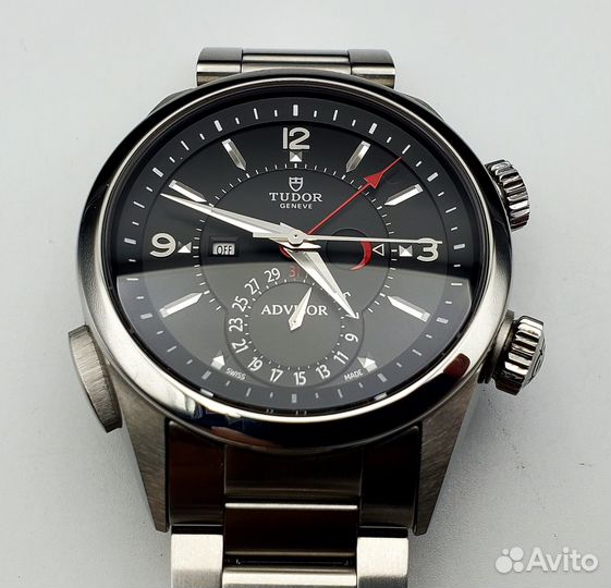 Tudor Heritage Advisor Alarm 42 mm