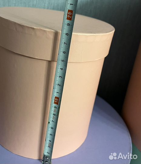 Коробки шляпные для цветов