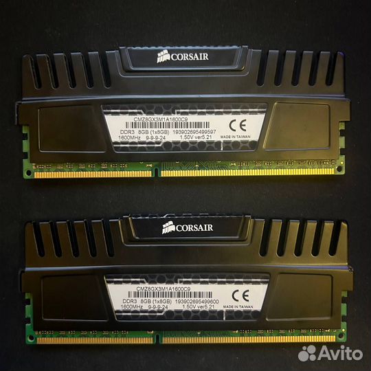 Оперативная память ddr3 corsair