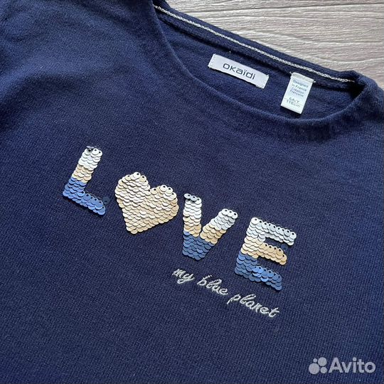 Новый свитер Okaidi, 116см