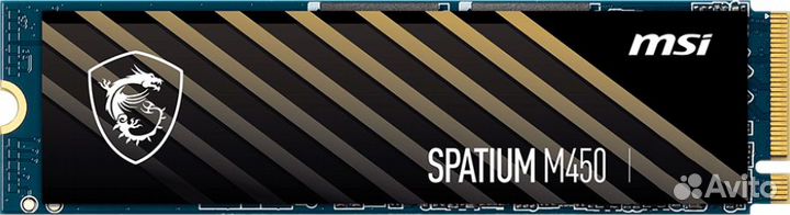 1Tb MSI spatium M450 (spatium M450 PCIe 4.0 NVMe M.2 1TB)