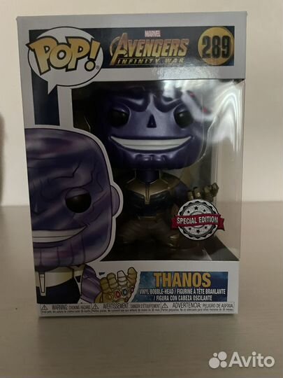 Funko POP Infinity War: Thanos (289) с футболкой