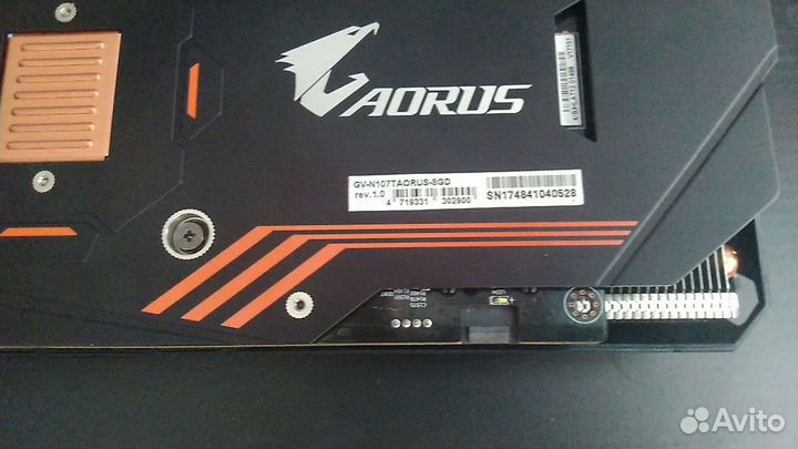 Gigabyte GeForce GTX 1070 Ti aorus