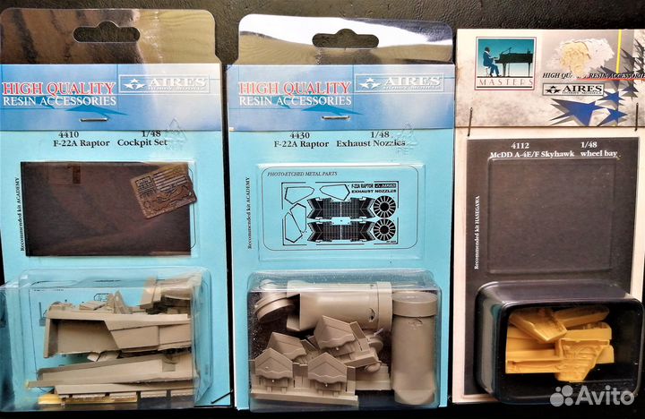 1/48 Aires F-22 Raptor & A-4E/F Skyhawk Дополнения