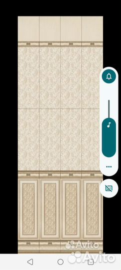 Пластиковые панели пвх для ванной Панда Рим 4 шт