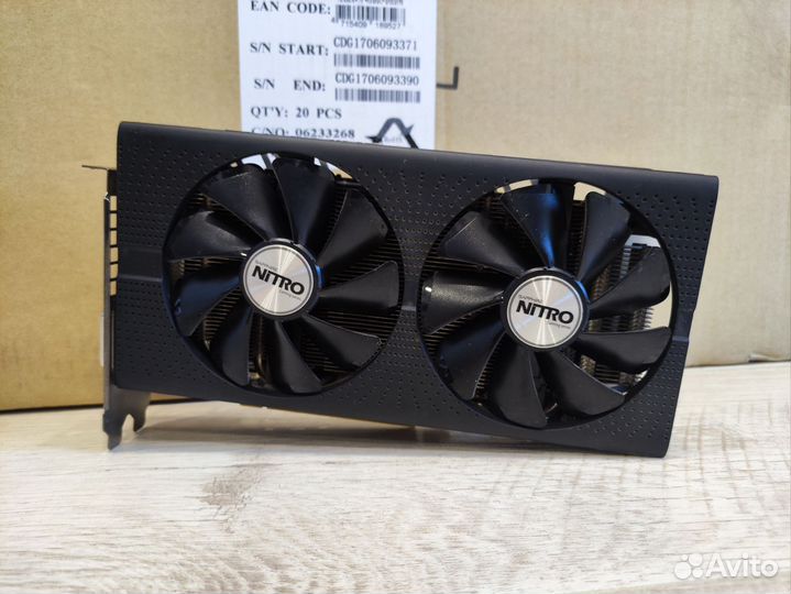 Sapphire RX 580 Nitro OC (2304sp)
