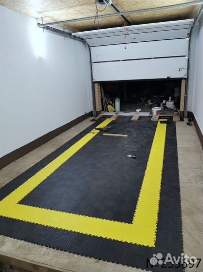 Модульные полы для гаража