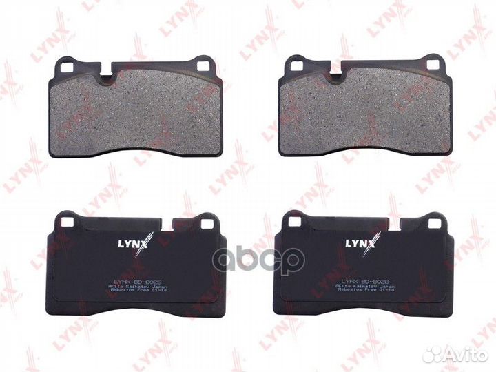 Колодки передние lynxauto BD-8028 porsche Cayen