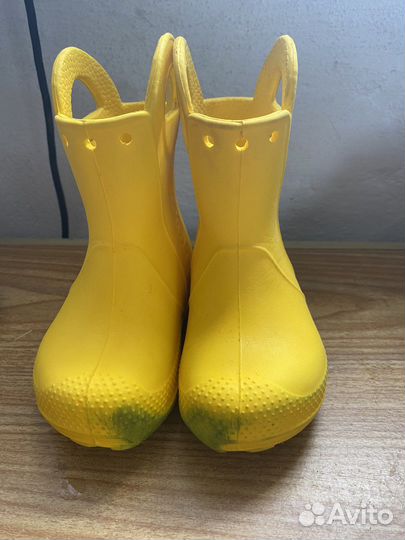 Резиновые сапоги crocs c6