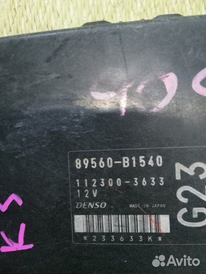 Блок управления efi Toyota Bb QNC20 K3-VE