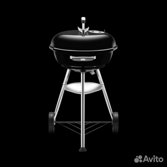 Новый гриль weber compact угольный 47 см