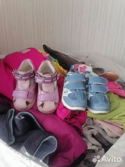 Вещи пакетом на девочку