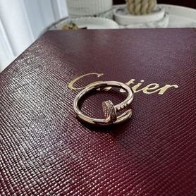 Cartier кольцо гвоздь золото с бриллиантами