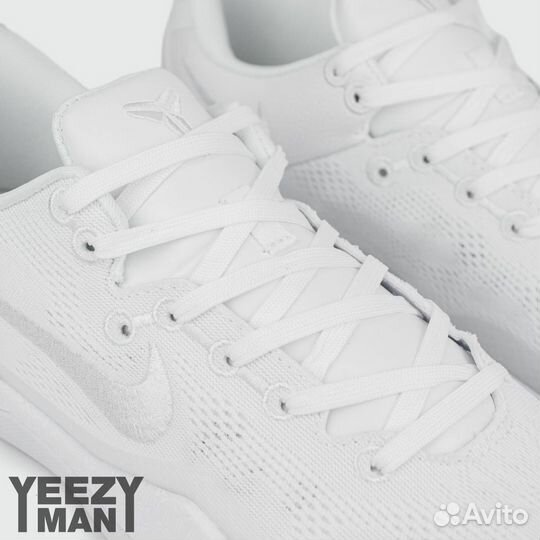 Кроссовки Nike Kobe 8 Protro Triple White