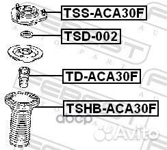 Опора переднего амортизатора tssaca30F Febest