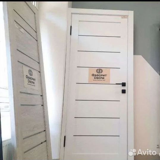 Межкомнатная дверь со стеклом влагостойкая