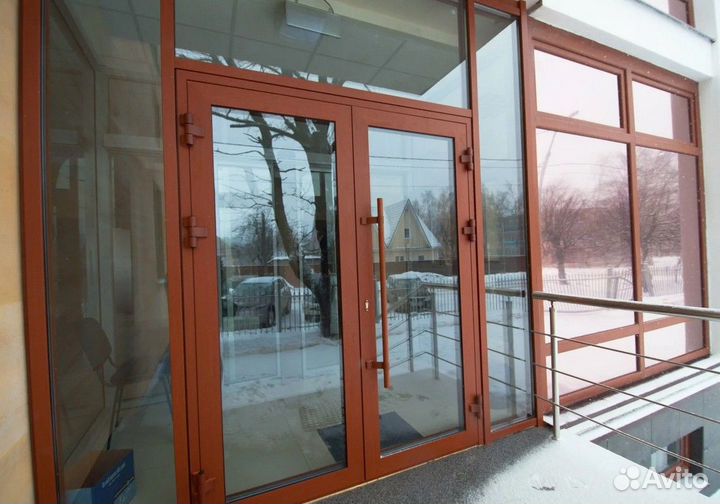 Двери входные алюминиевые