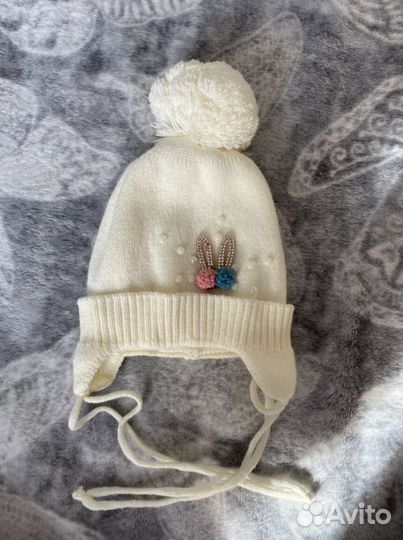 Шапка детская для девочки новая