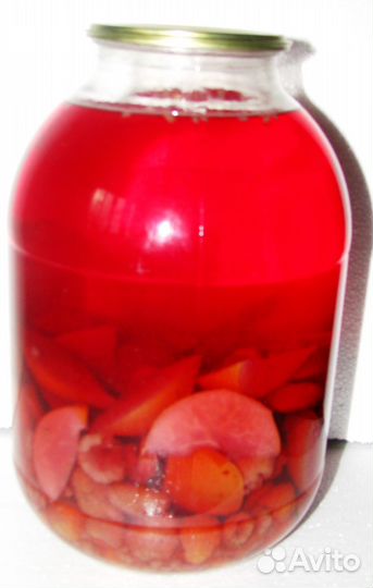 Сок яблочный, компоты