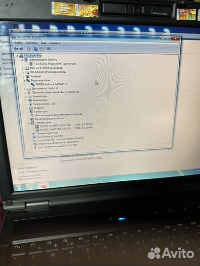 Ноутбук asus 6гб/500гб 4 х ядерный рабочий