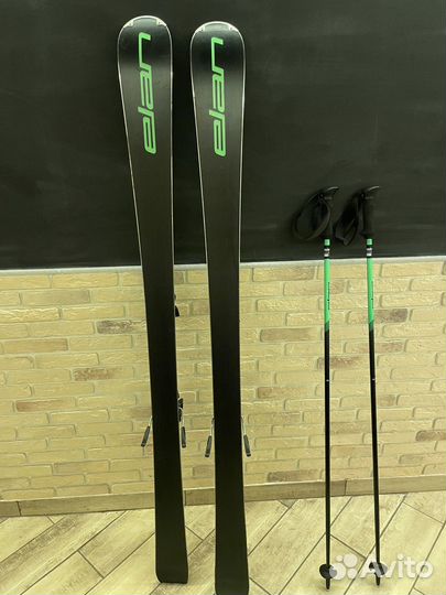 Горные лыжи с ботинками