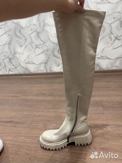 Сапоги ботфорды