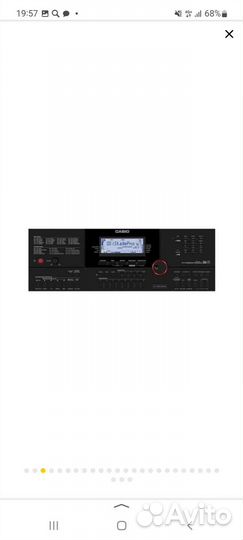 Цифровое фортепиано casio CT - X3000