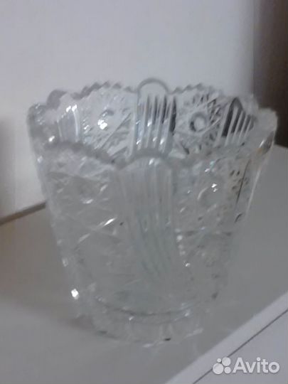 Сапатники из хрусталя средних размеров,ссср