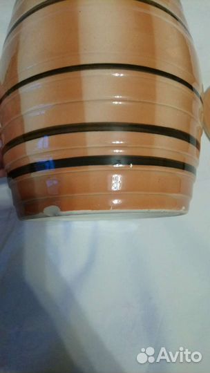 Горшок, бочка, керамическая СССР зск Куйбышев