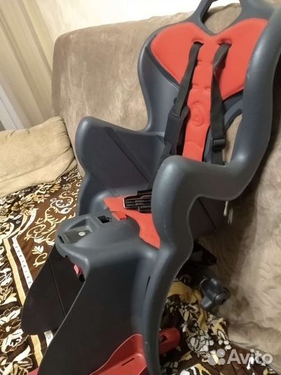 Детское велокресло на багажник