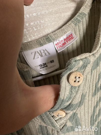 Платье для девочки zarа 86 92