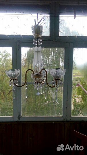 Люстра хрустальная