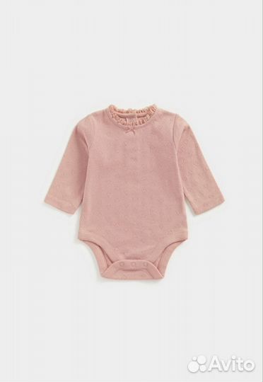 Боди Mothercare комплект 5 сердечки 62 68см