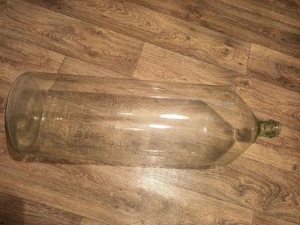 Старинная 28 литров бутыль для вина винтаж XIX век